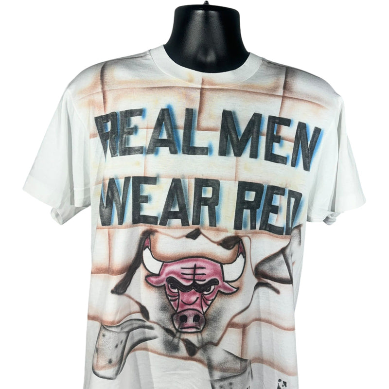 Vintage Chicago Bulls Custom Airbrush NBA Tee 90's