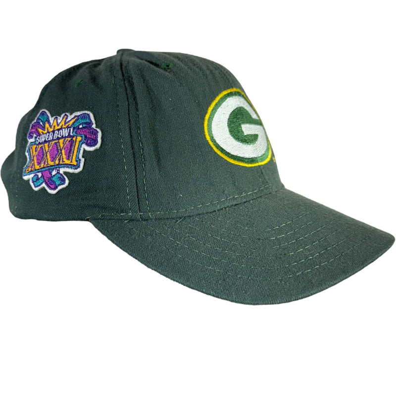 Vintage Green Bay Packers Super Bowl XXXI Snapback Hat