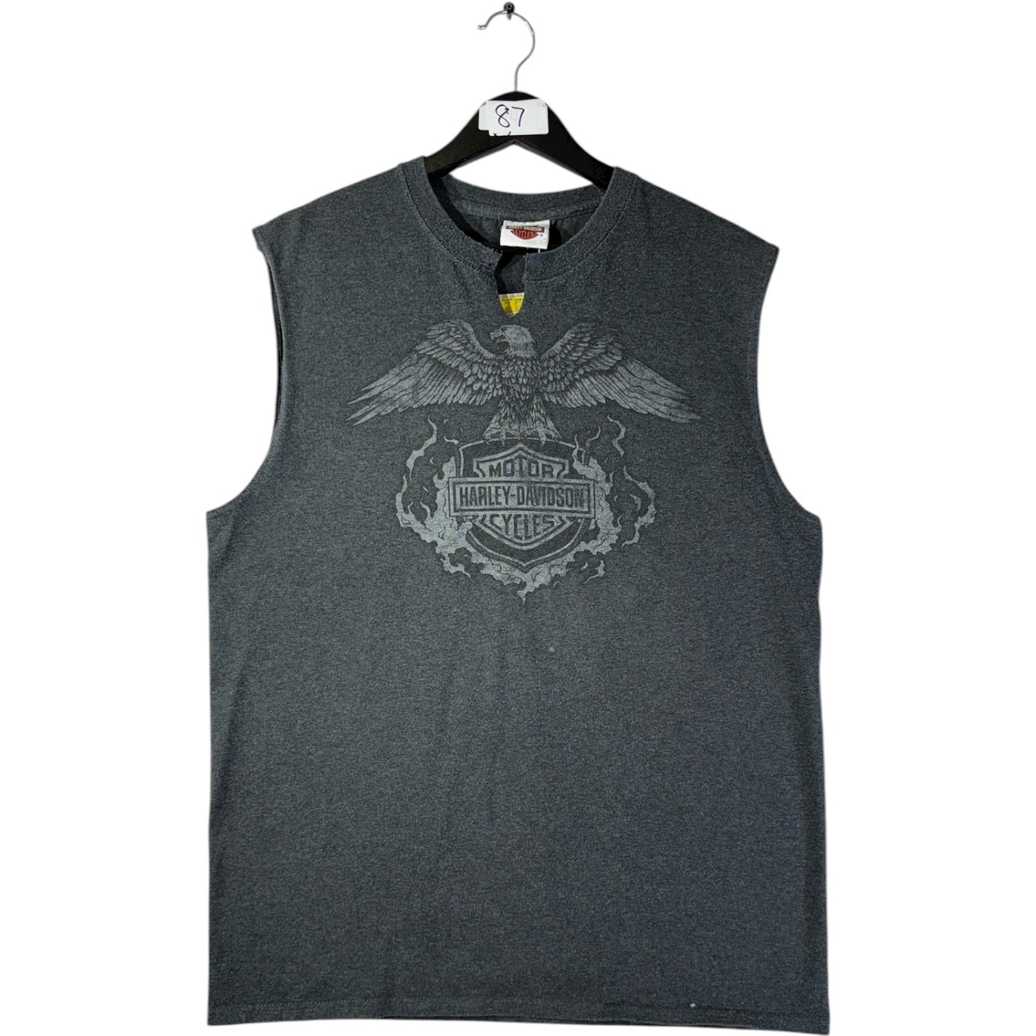 Vintage Harley Davidson Las Vegas Eagle Graphic Tank Top