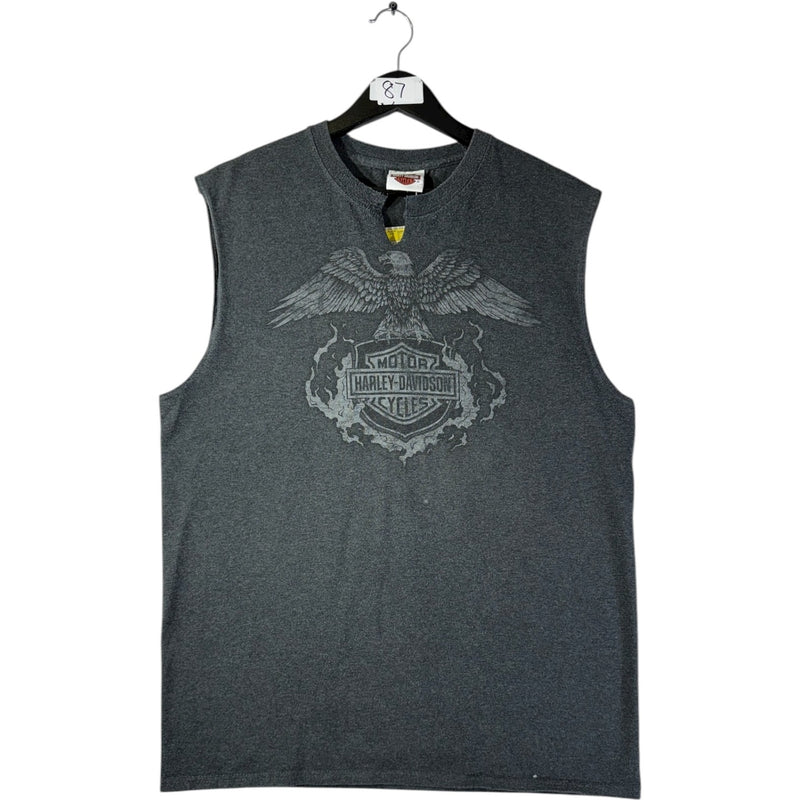 Vintage Harley Davidson Las Vegas Eagle Graphic Tank Top