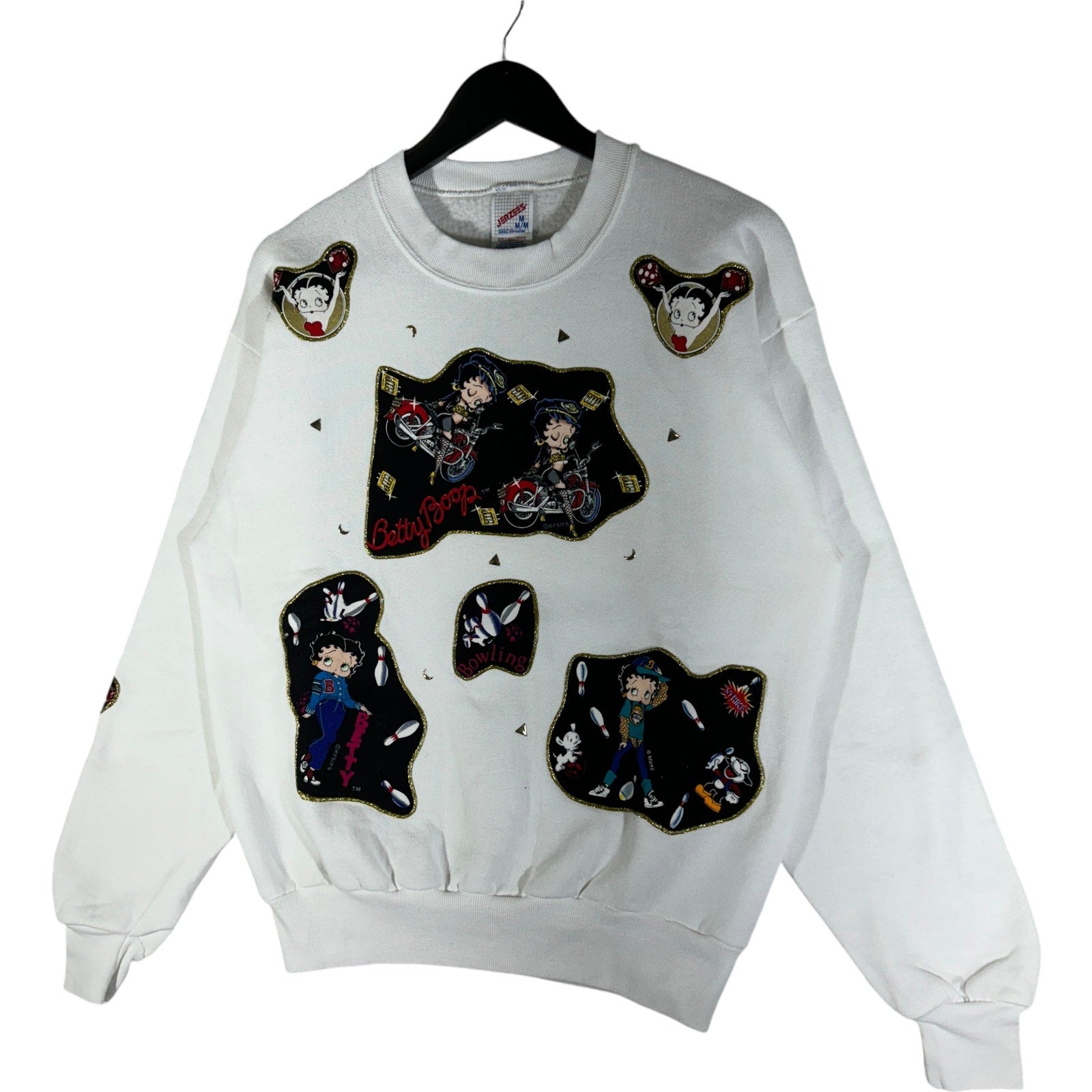 Vintage Betty Boop Patchwork Crewneck 90's