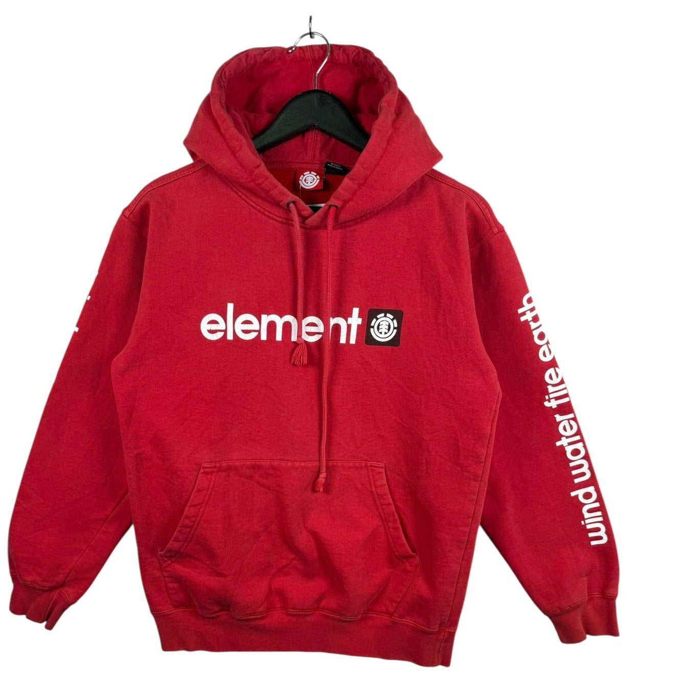 Vintage Element Wind Water Earth Fire Pullover Hoodie