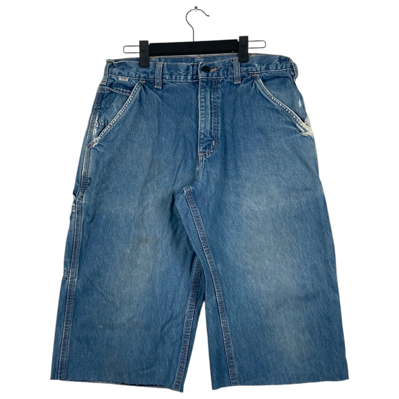 Vintage Carhartt Denim Carpenter Cut Off Shorts 32