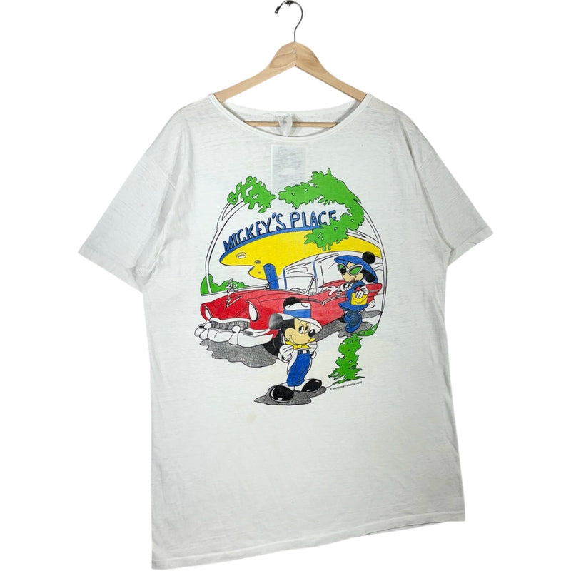 Vintage Disney Mickey's Place Shopping Tee