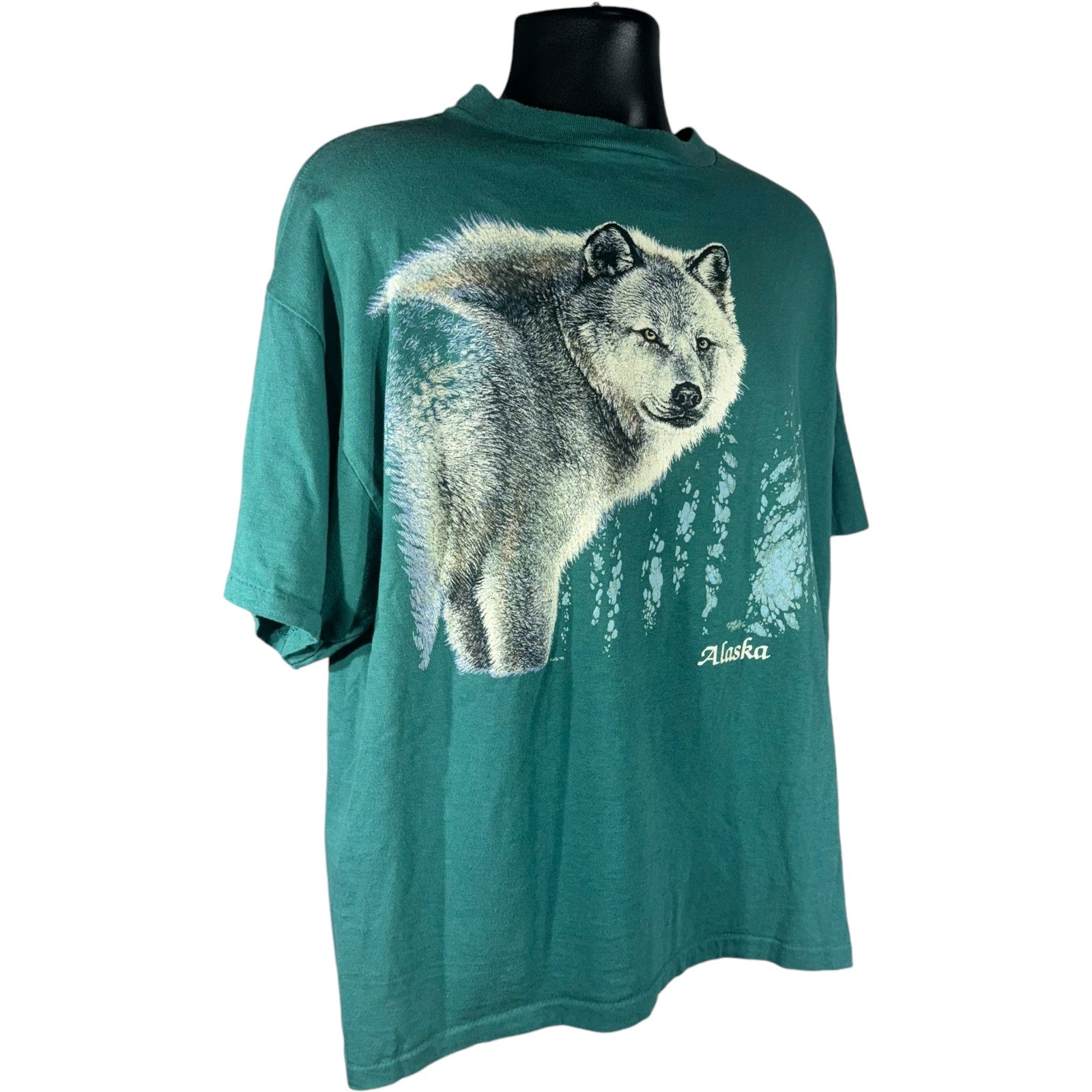 Vintage Alaska Wolf Souvenir Tee