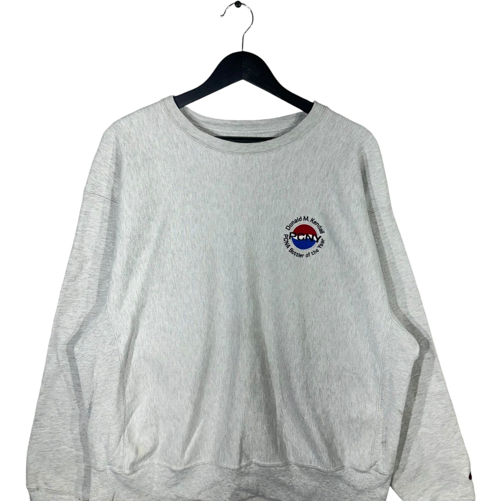 Vintage PCNA Bottler Of The Year Champion Reverse Weave Crewneck