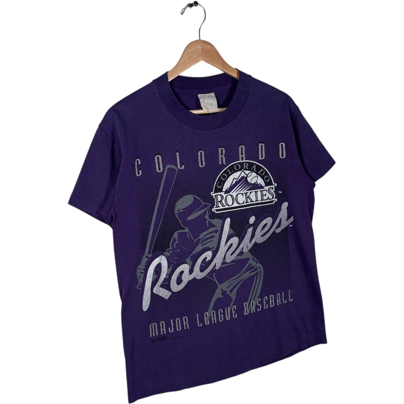 Vintage Colorado Rockies Big Print MLB Tee 90s