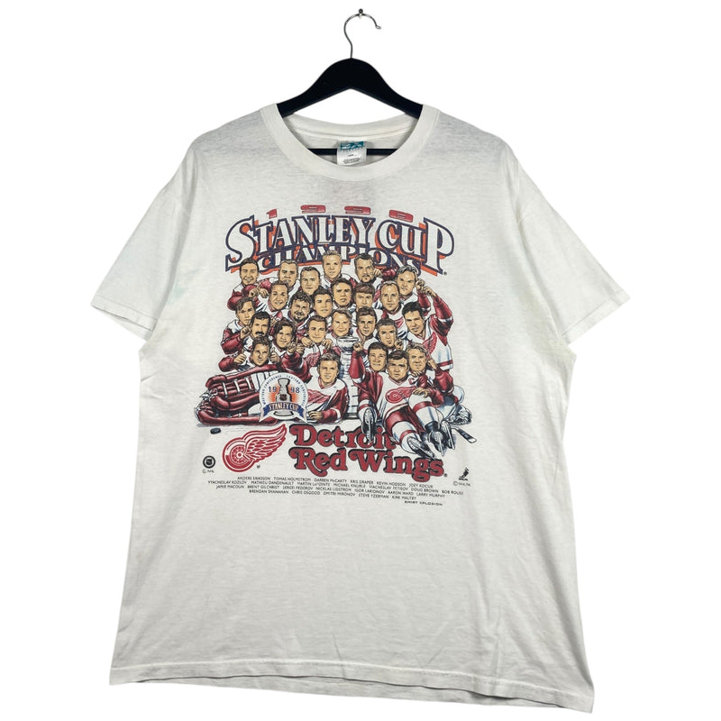 Vintage Detroit Red Wings Stanley Cup Champions NHL T-Shirt 90s