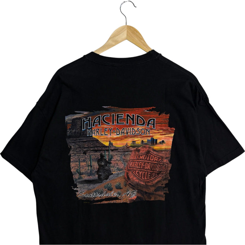 Vintage Harley Davidson "Feel The Power" Engine Tee