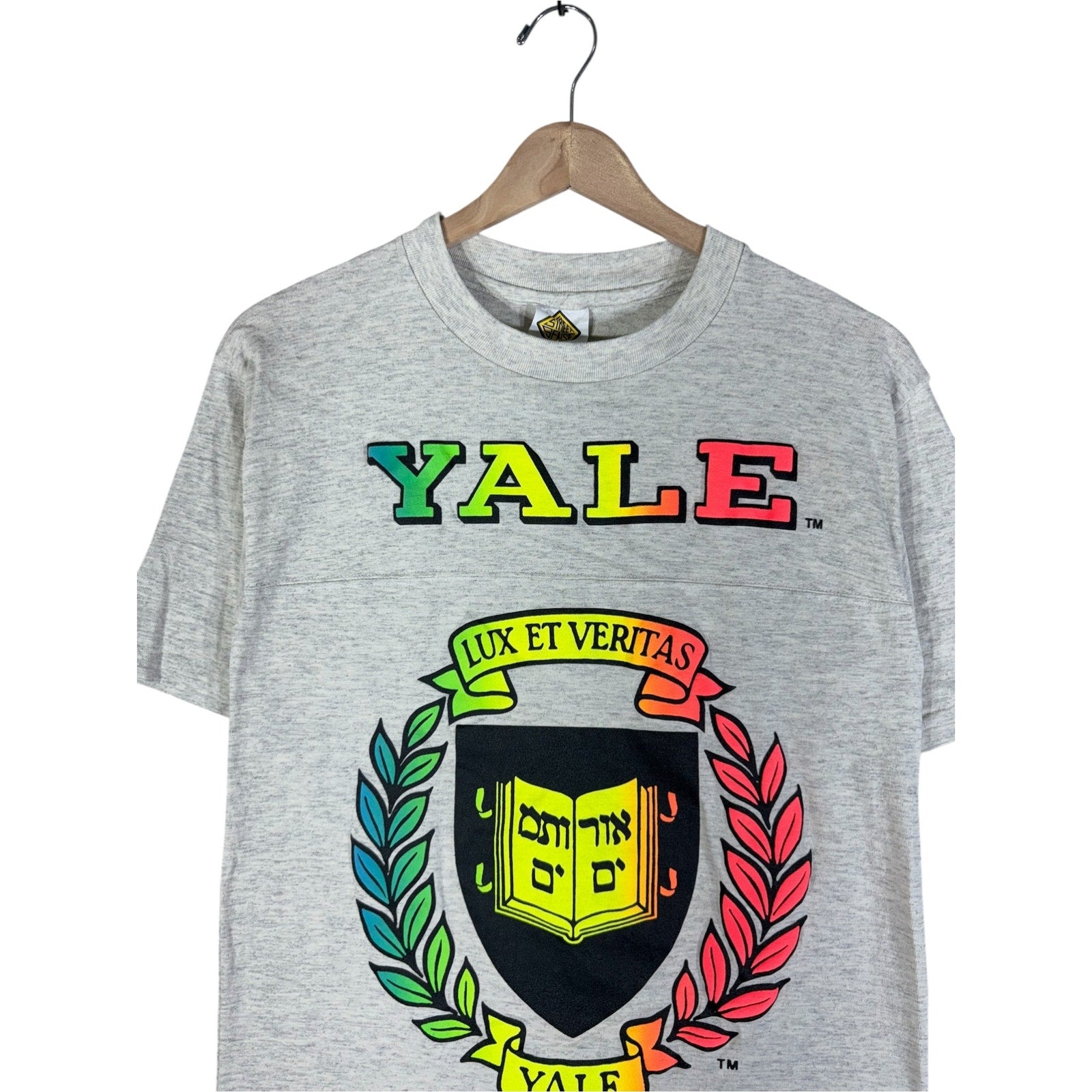 Vintage Yale Lux Et Veritas T-Shirt