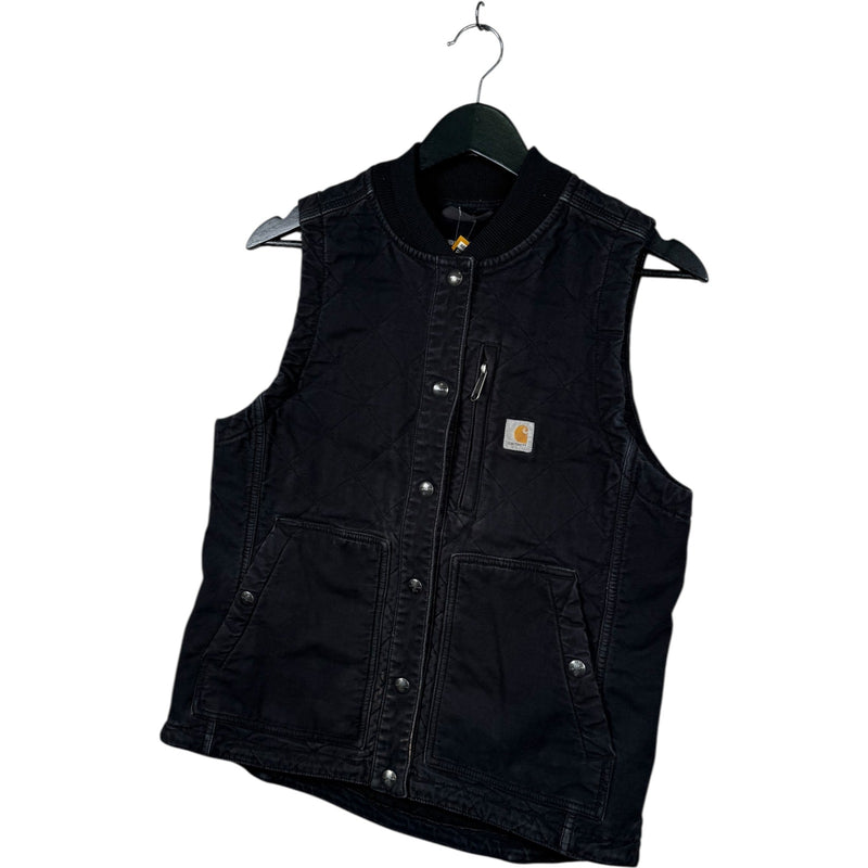Vintage Carhartt Canvas Quilted Workwear Vest