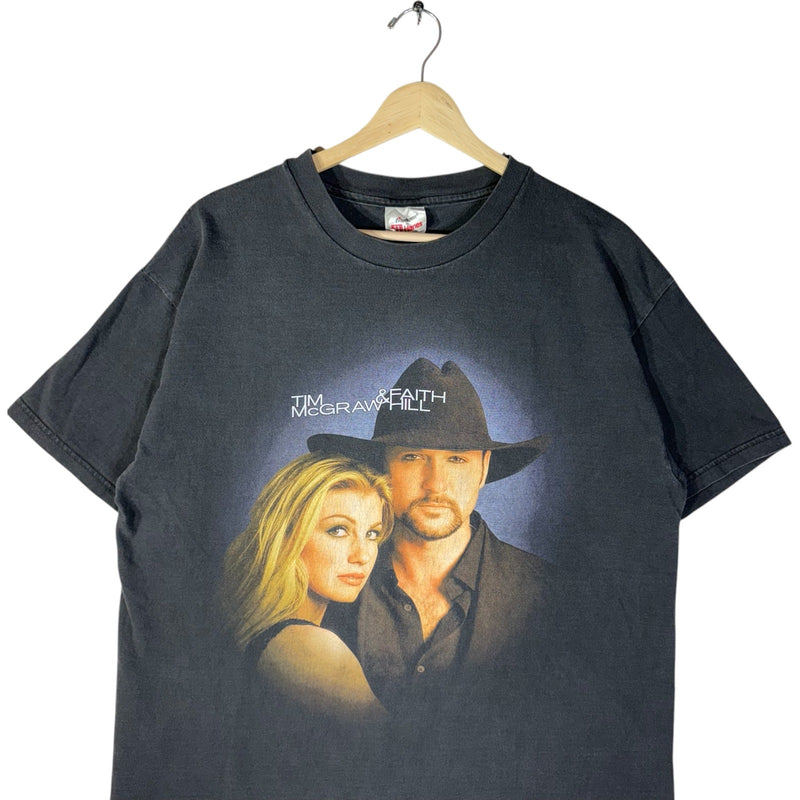 Vintage Tim McGraw and Faith Hill Tour Tee 2000