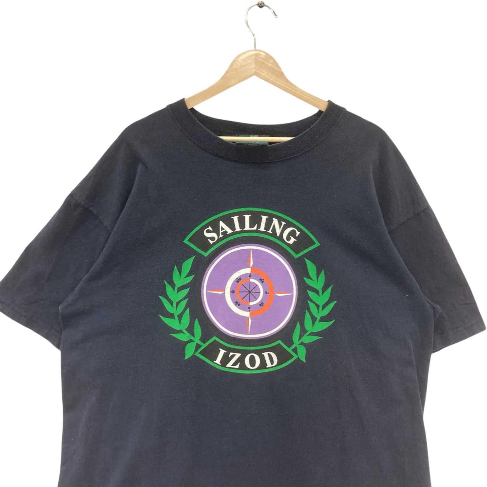 Vintage IZOD Sailing Compass Tee