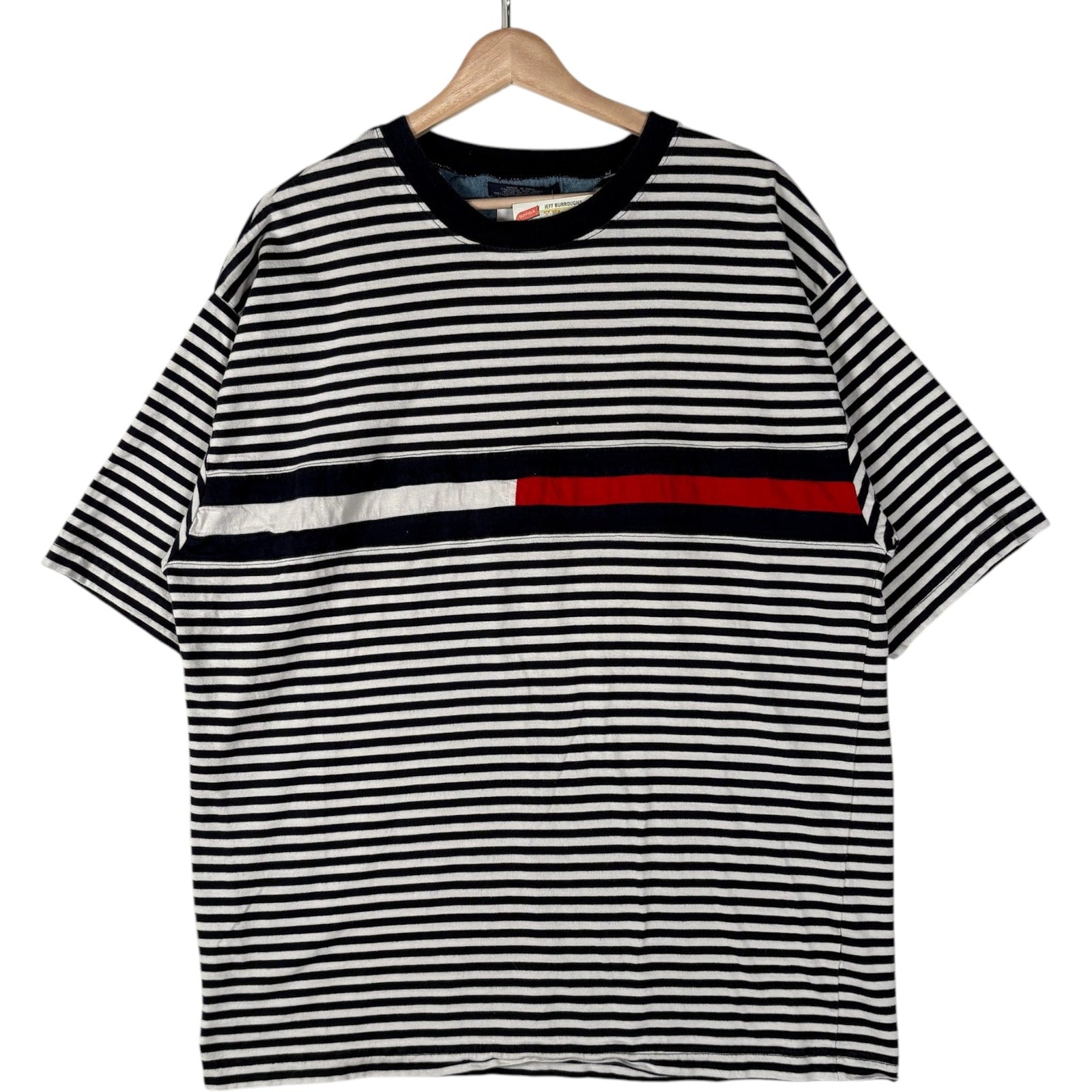 Vintage Tommy Hilfiger Flag Striped Tee