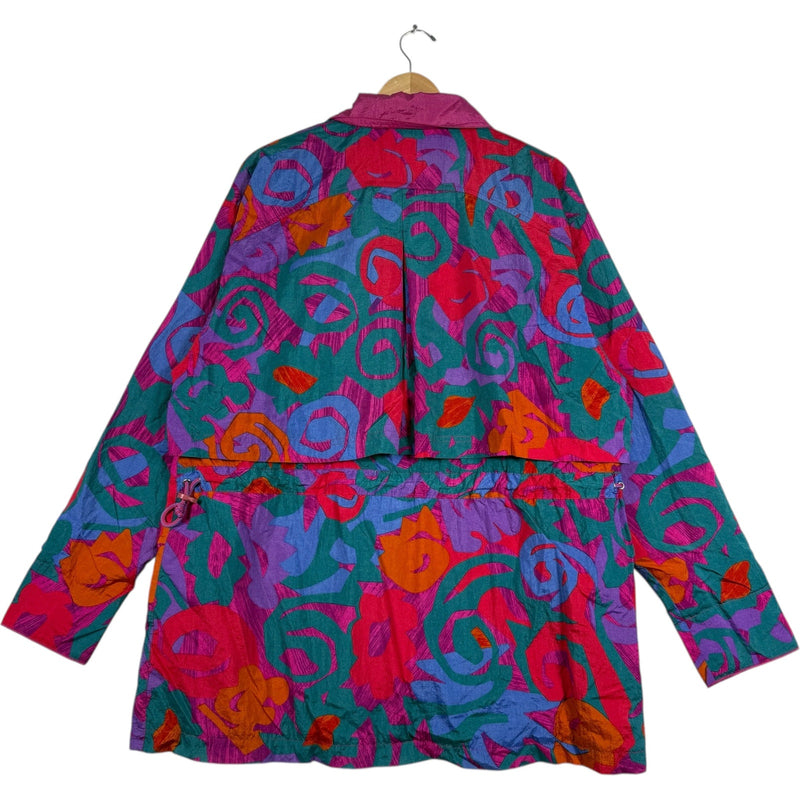 Vintage Nike Multicolor Patterned Windbreaker