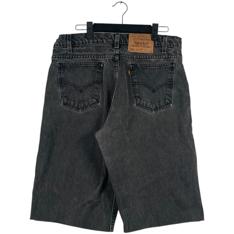 Vintage Levi's 550 Denim Cut Off Shorts 33