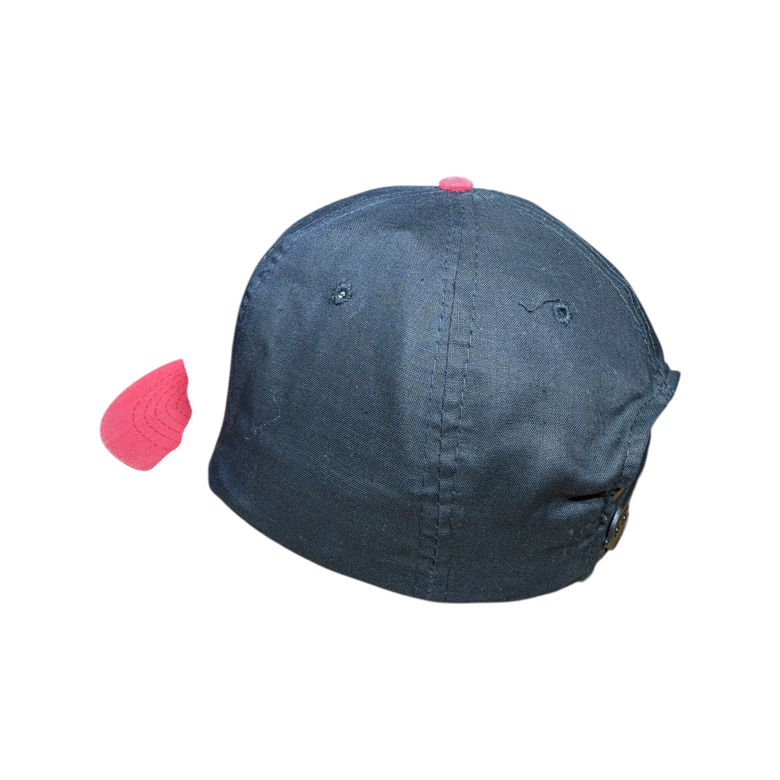 Vintage Cartoon Cat Guitar Embroidered Snapback Hat