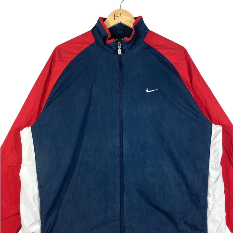 Vintage Nike Colorblock Zip Up Track Jacket