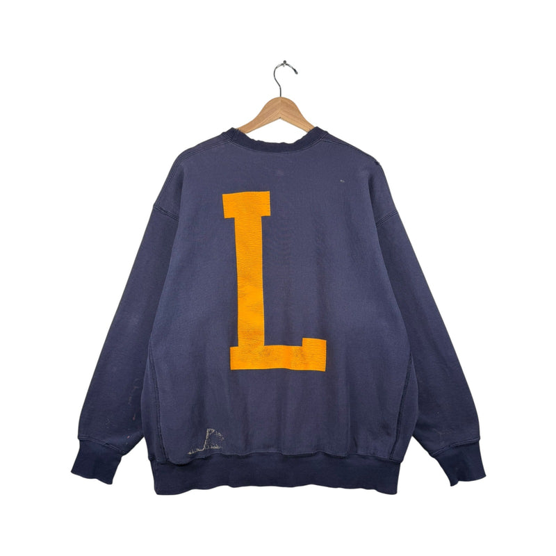 Vintage Lycoming College Football Fleece Crewneck