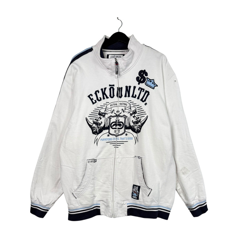 Vintage Ecko Unltd. Chest Logo Full Zip Light Jacket