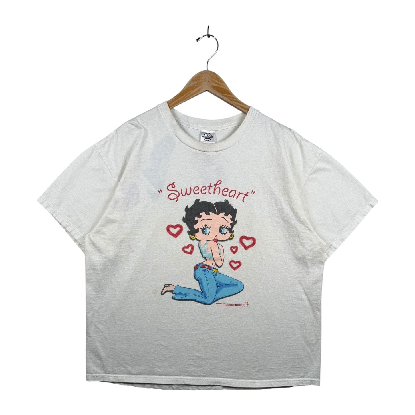 Vintage Betty Boop Sweetheart Graphic T-Shirt