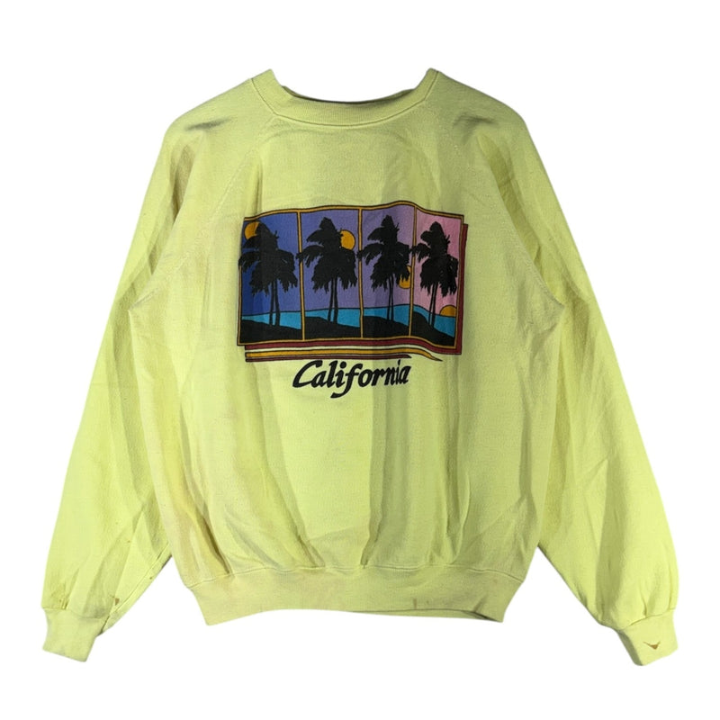 Vintage California Palm Tree Sunset Crewneck
