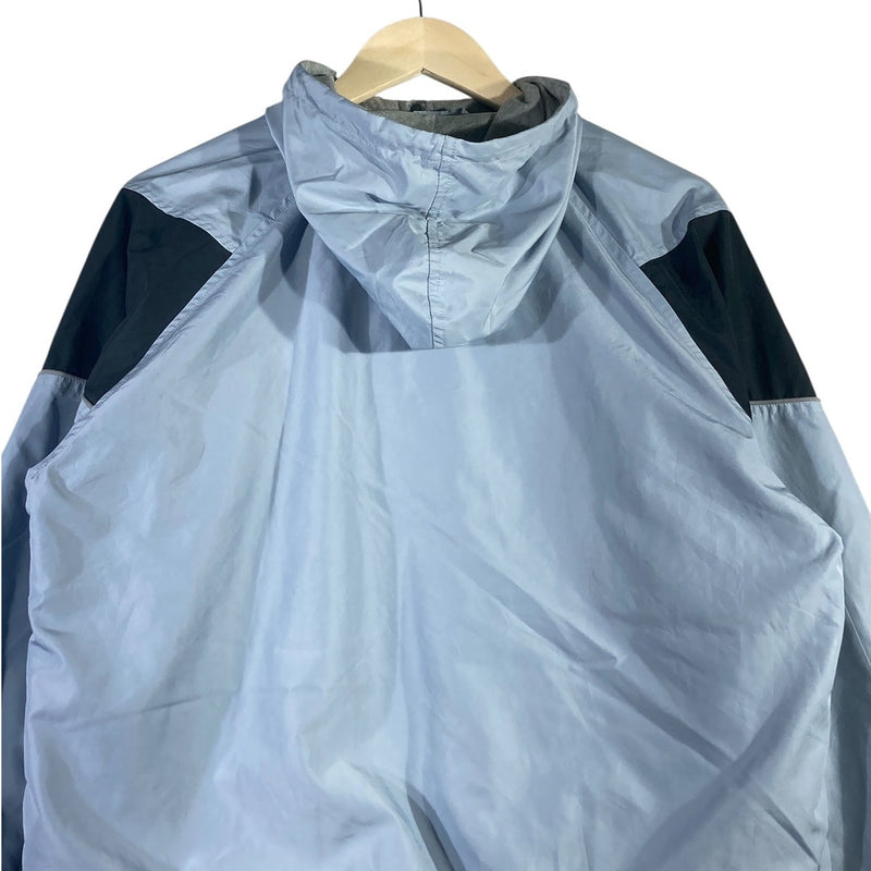 Vintage Nike Color Block Full Zip Hooded Windbreaker