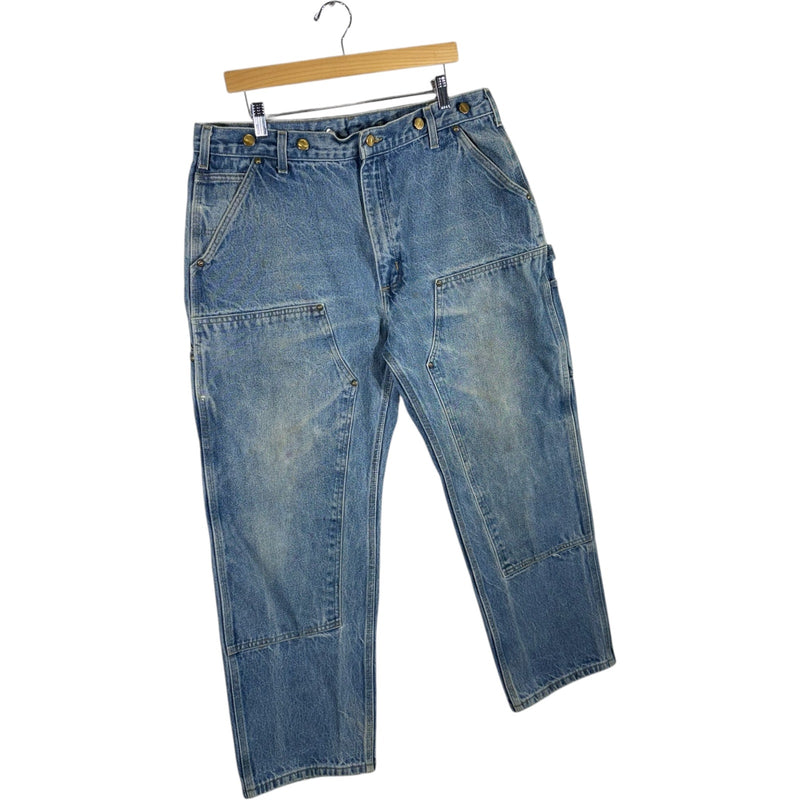 Vintage Carhartt Denim Double Knee Carpenter Pants