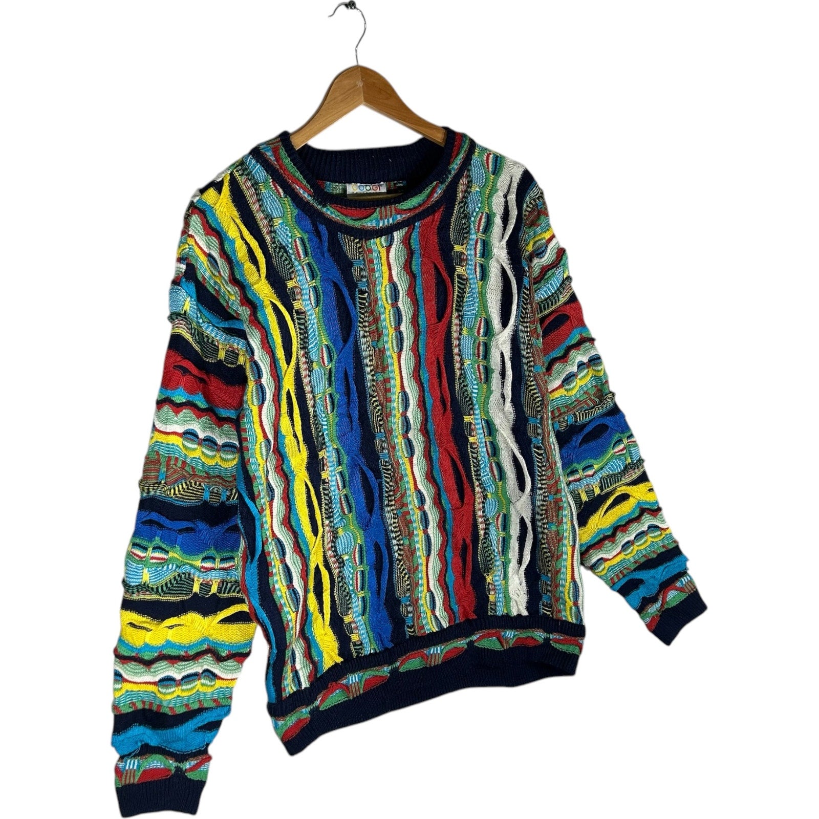 Vintage Coogi 3D Knit Sweater