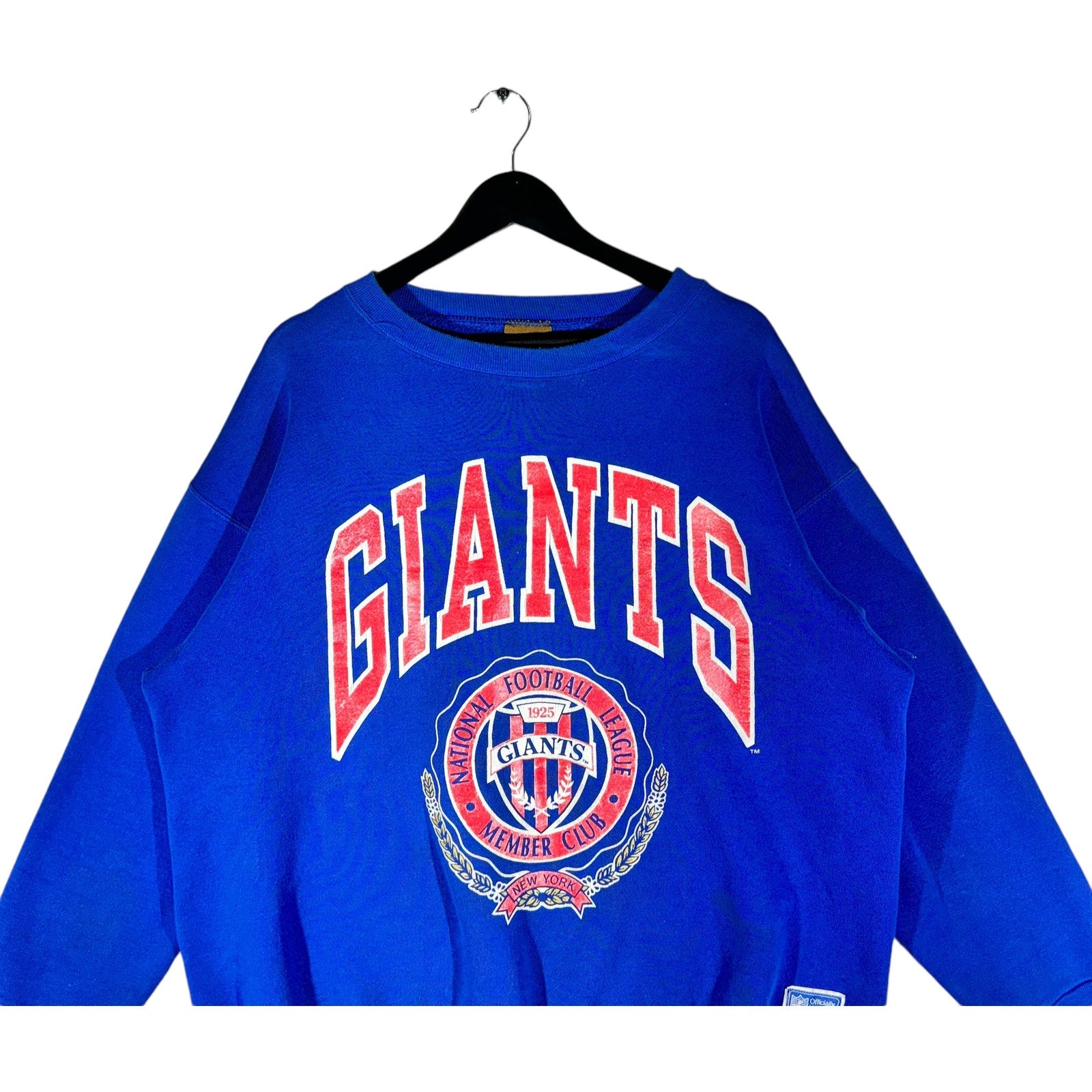 Vintage Nutmeg New York Giants Arch Spell Out Crewneck