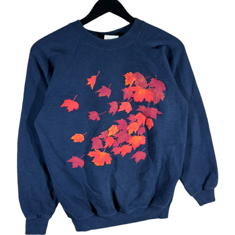 Vintage Autumn Leaves Crewneck