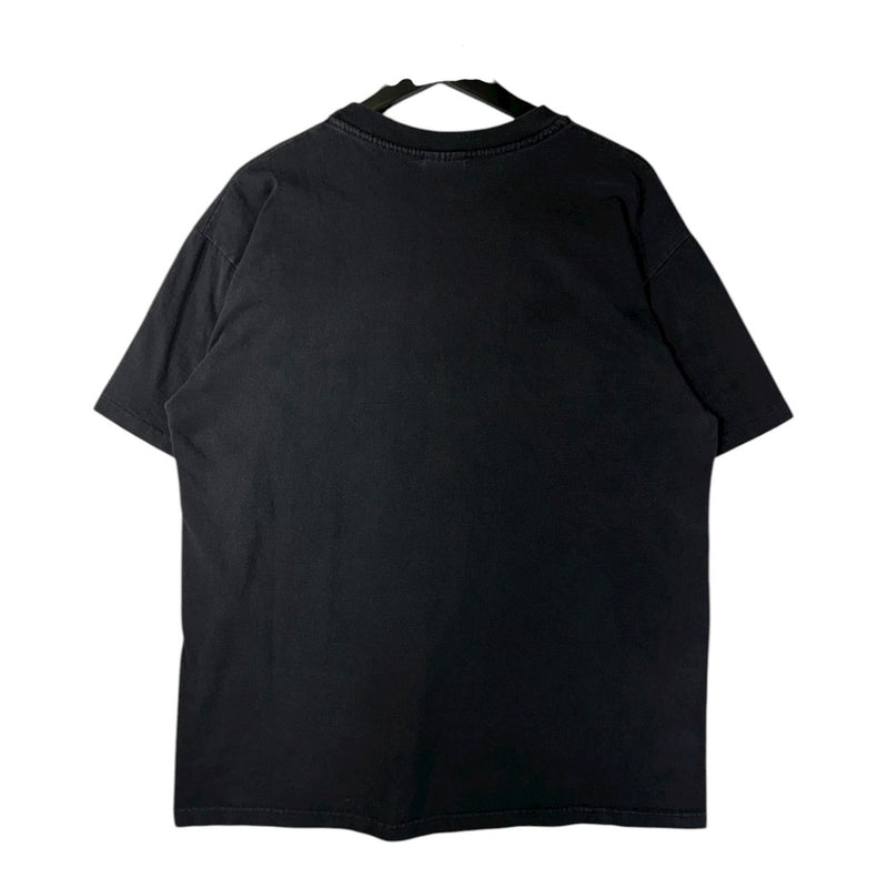 Vintage Harley Davidson Skulls Flames Graphic T-Shirt