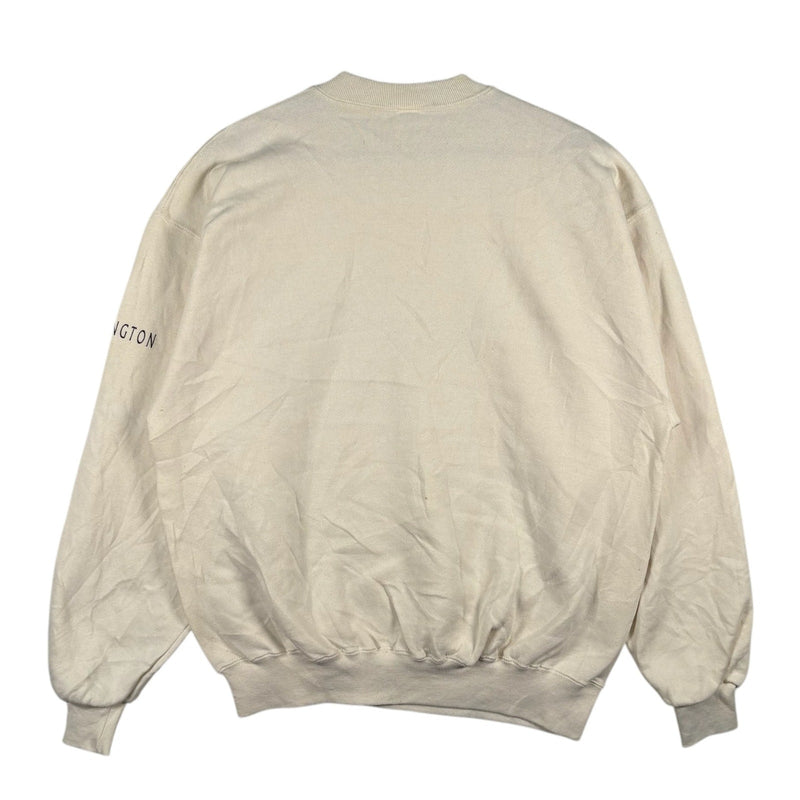 Vintage "Washington" Eagle Nature Crewneck 90s Large