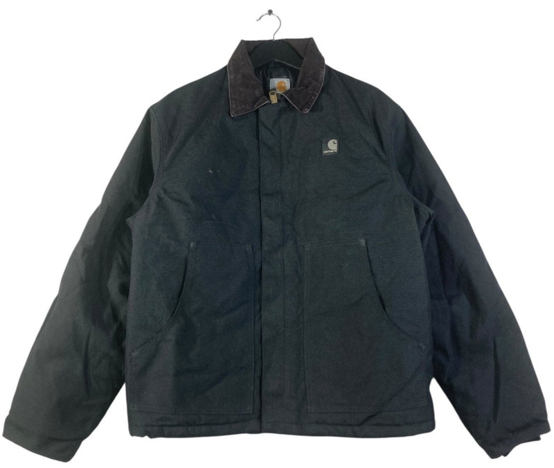 Vintage Carhartt Canvas Corduroy Collar Workwear Jacket