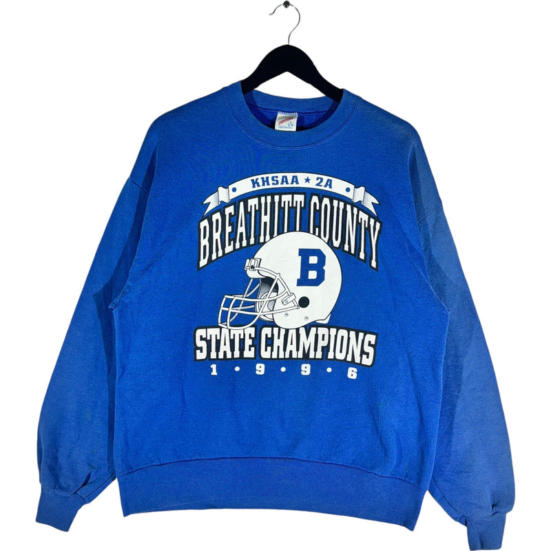 Vintage Breathitt County State Champions Football Crewneck