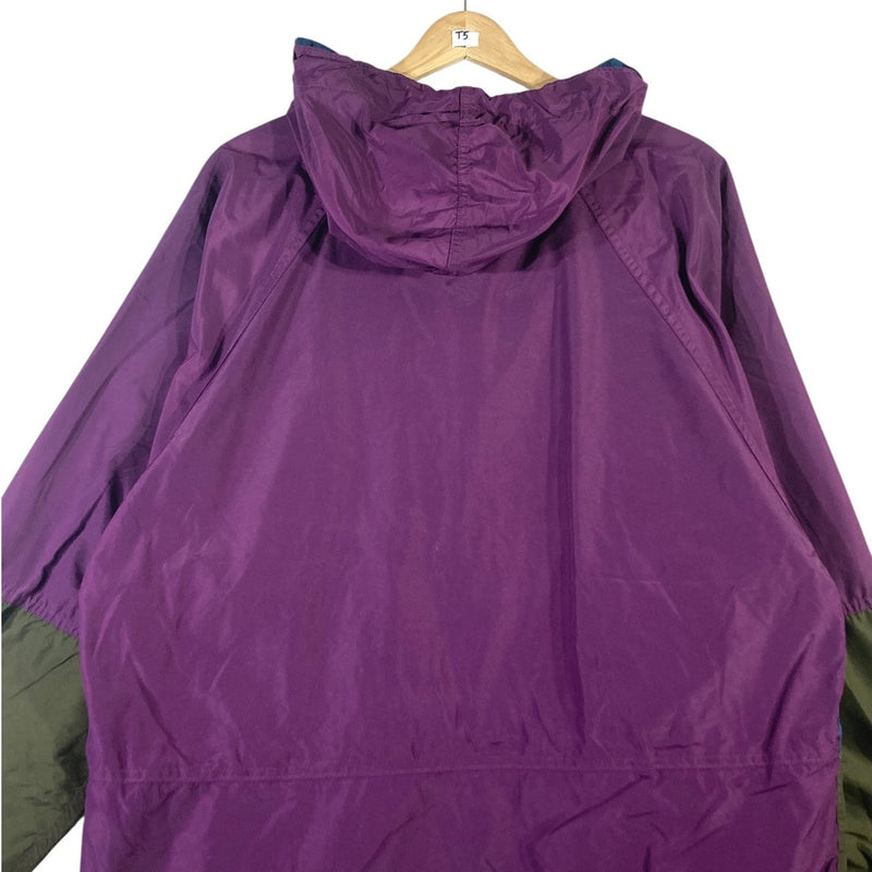 Vintage L.L. Bean Colorblock Anorak Light Jacket