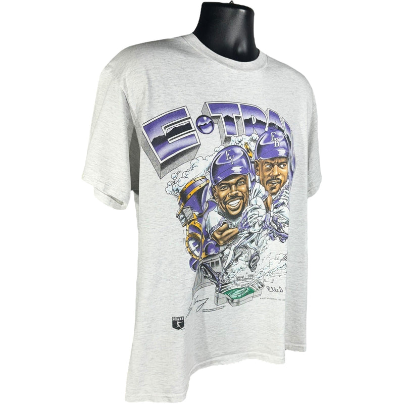 Vintage E-Train Colorado Rockies MLB Caricature Tee