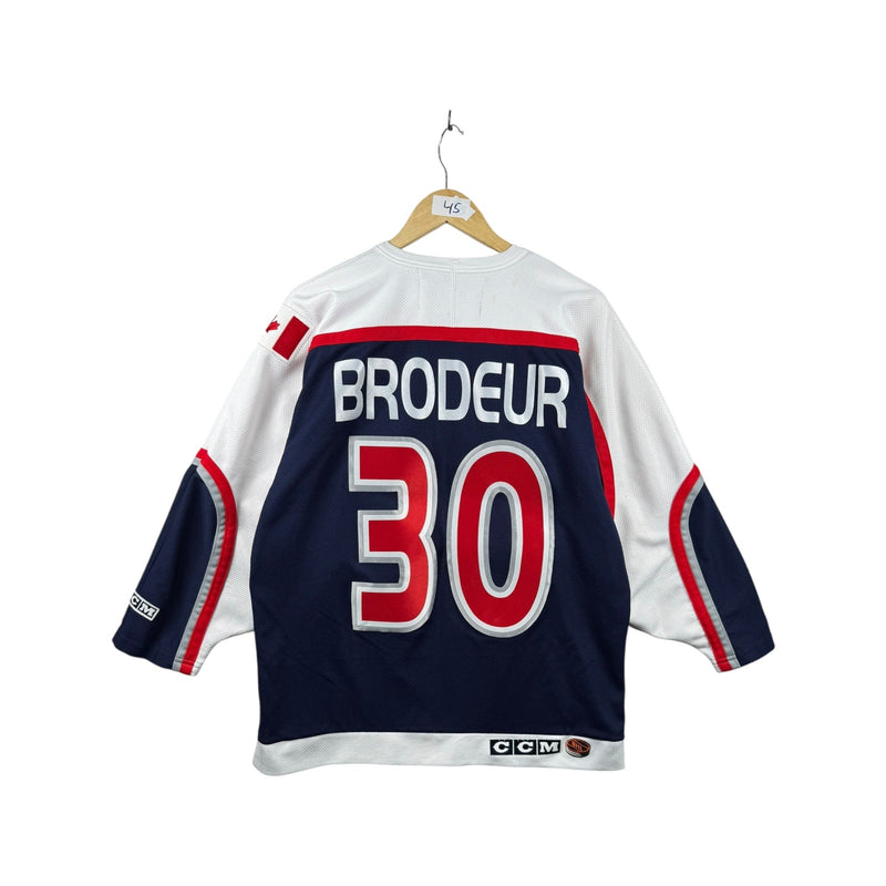 Vintage NHL Martin Brodeur 30 Hockey Jersey