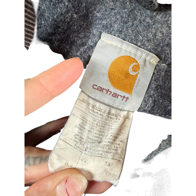 Vintage Carhartt Detroit Blanket Lined Workwear Jacket