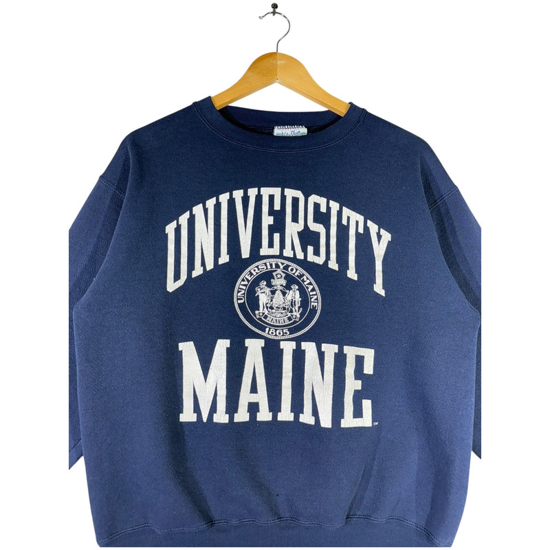 Vintage University of Main Spellout Crewneck