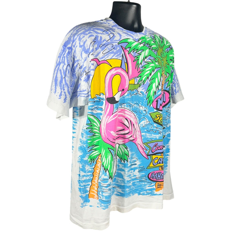 Vintage Flamingo AOP Tee 90s