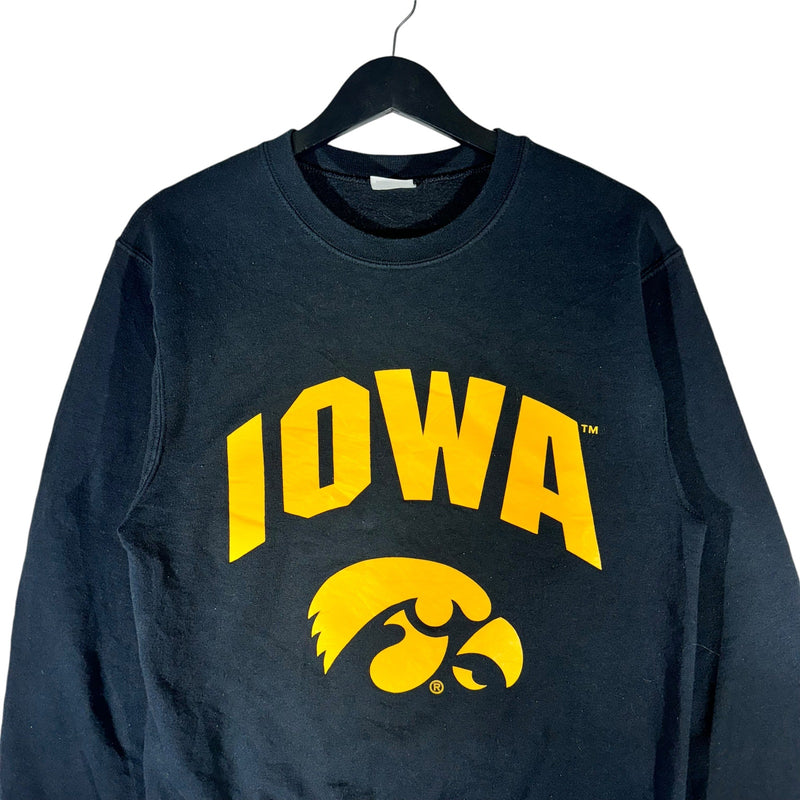 Vintage University Of Iowa Hawkeyes Spellout Crewneck