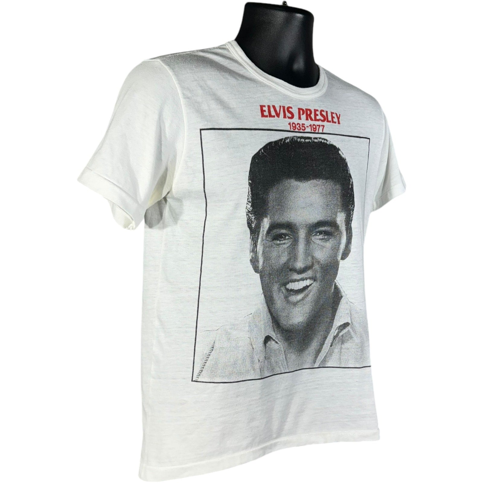 Vintage Elvis Presley Big Face In Memorandum Tee