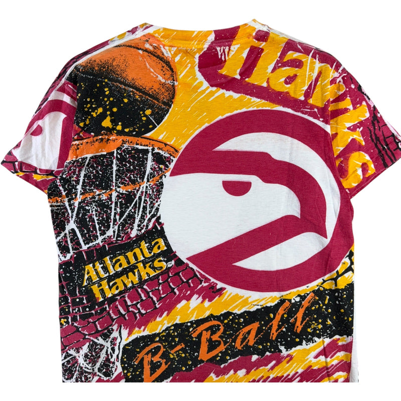 Vintage Atlanta Hawks "B-Ball" NBA AOP Tee