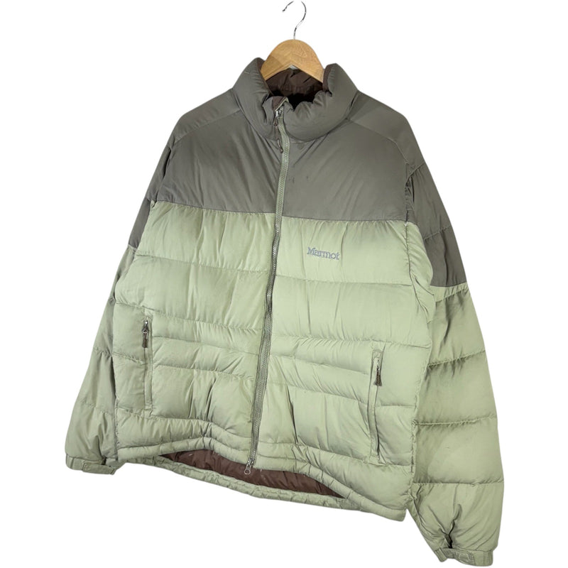 Vintage Marmot Colorblock Full Zip Puffer Jacket