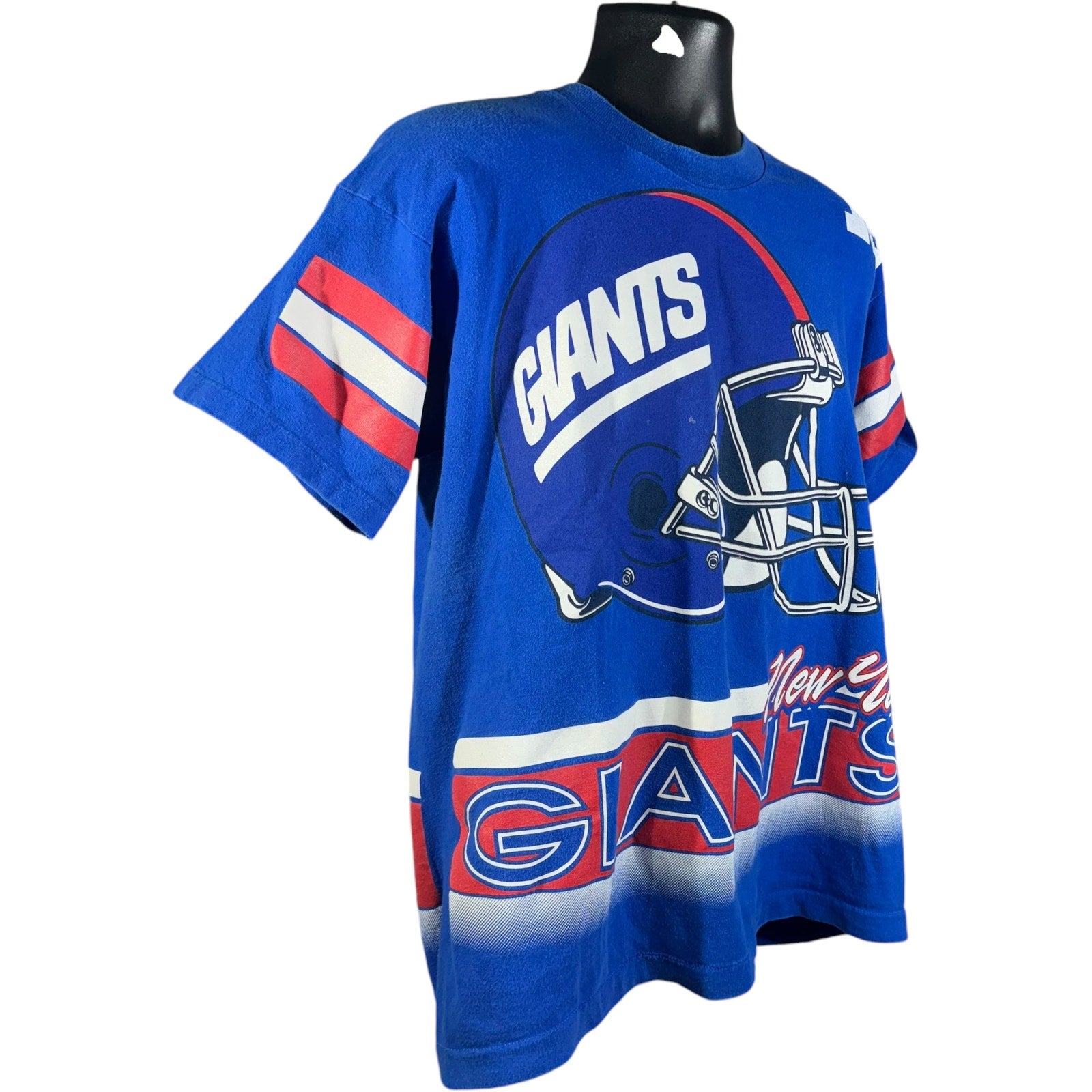 Vintage New York Giants Big Helmet AOP Tee