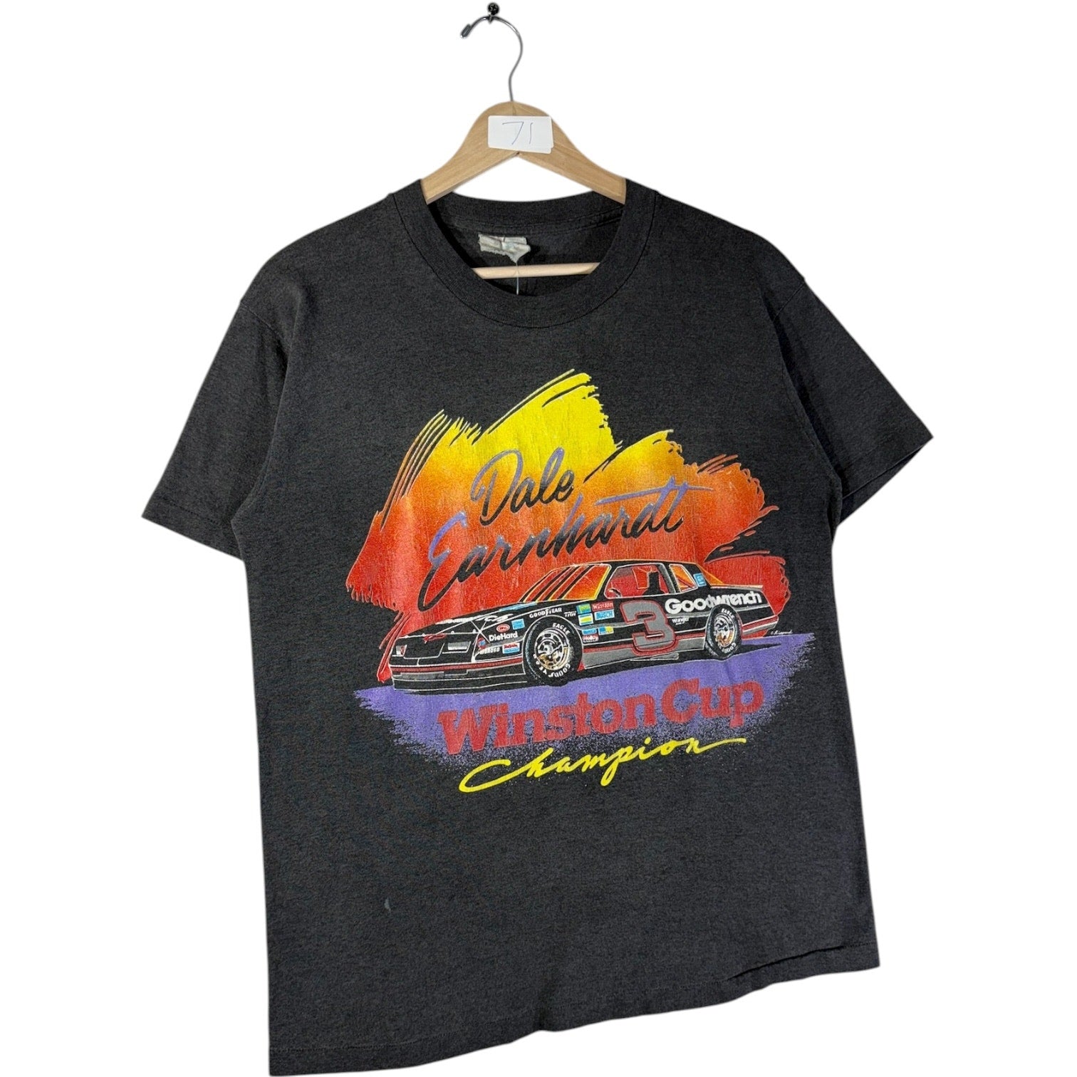 Vintage Dale Earnhardt Winston Cup Champion NASCAR T-Shirt