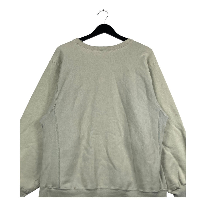 Vintage Champion Reverse Weave Embroidered Logo Crewneck