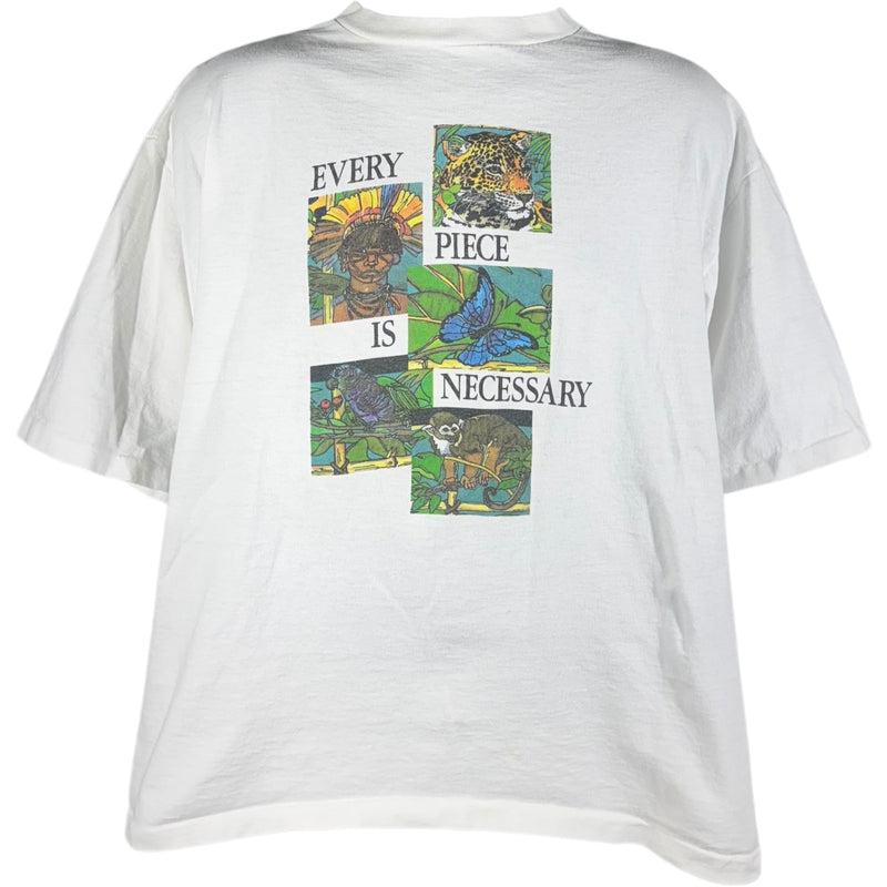 Vintage Nature "Every Piece is Necessary" Wildlife Tee