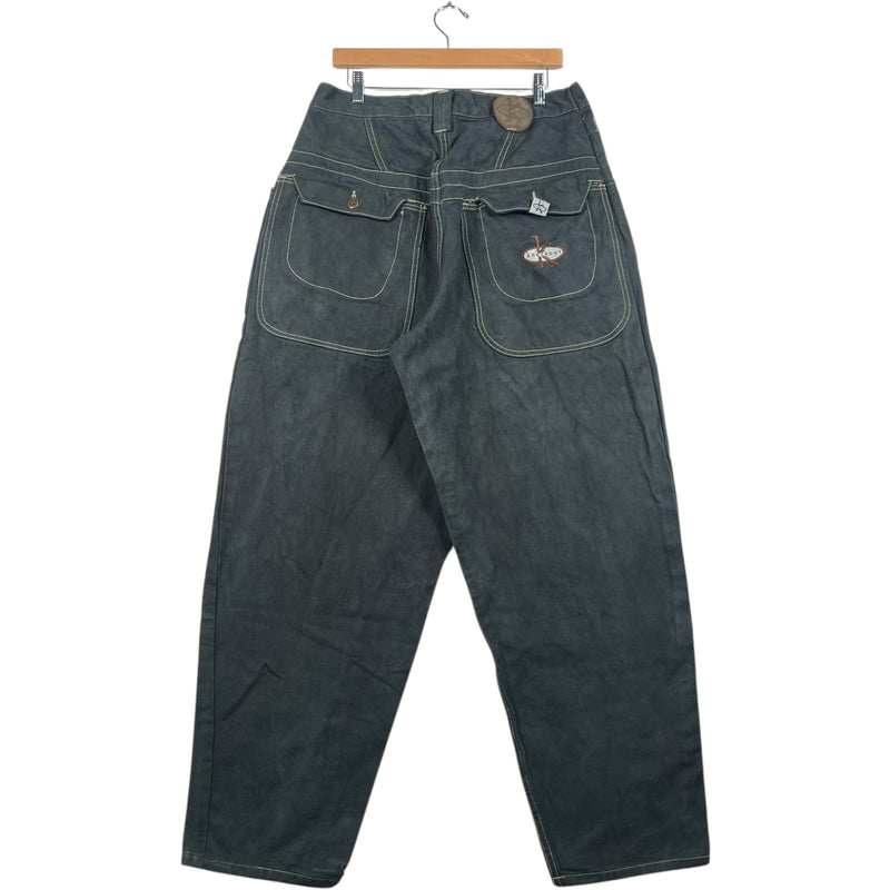Vintage Knockout Jeans Bagy Denim 34x32
